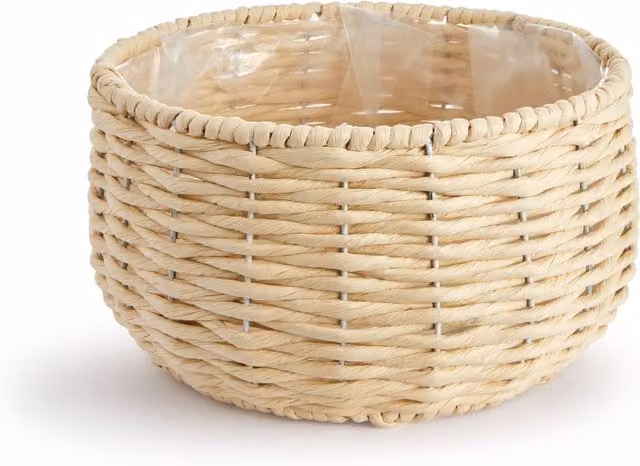 Vaso per fiori Remy beige 20 cm / 25,5 cm - 2 pezzi