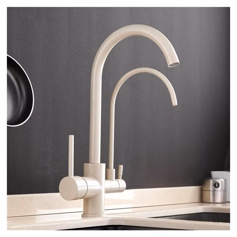 Rubinetto da cucina con filtro dell'acqua e rotazione a 360 gradi