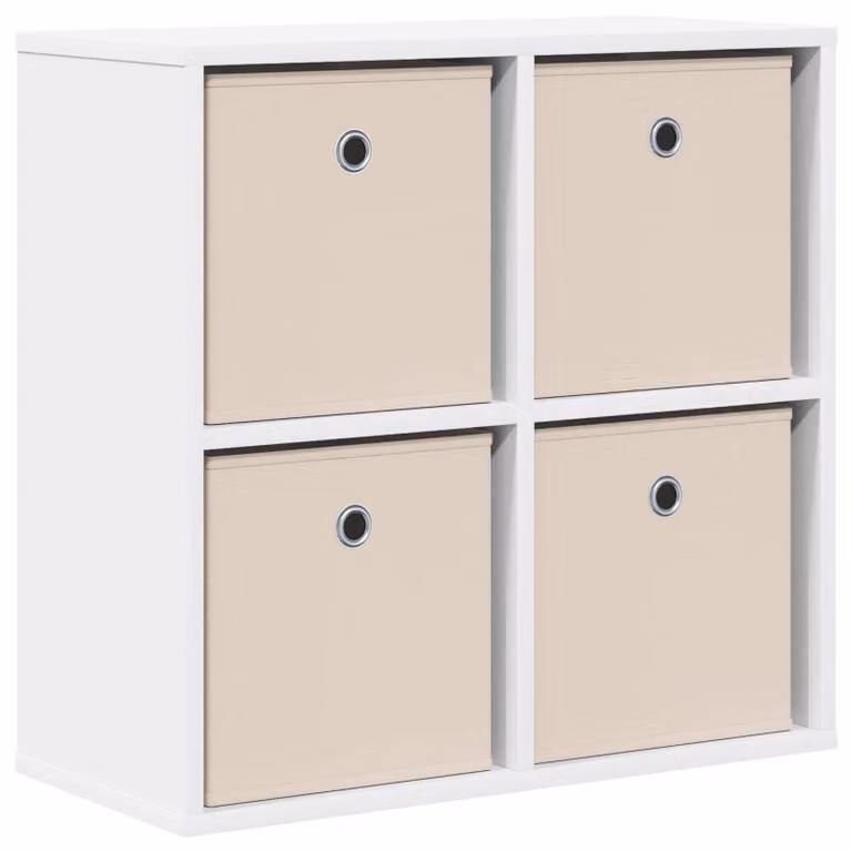 Credenza con cassetto Bianco 59,5 x 27 x 57 cm