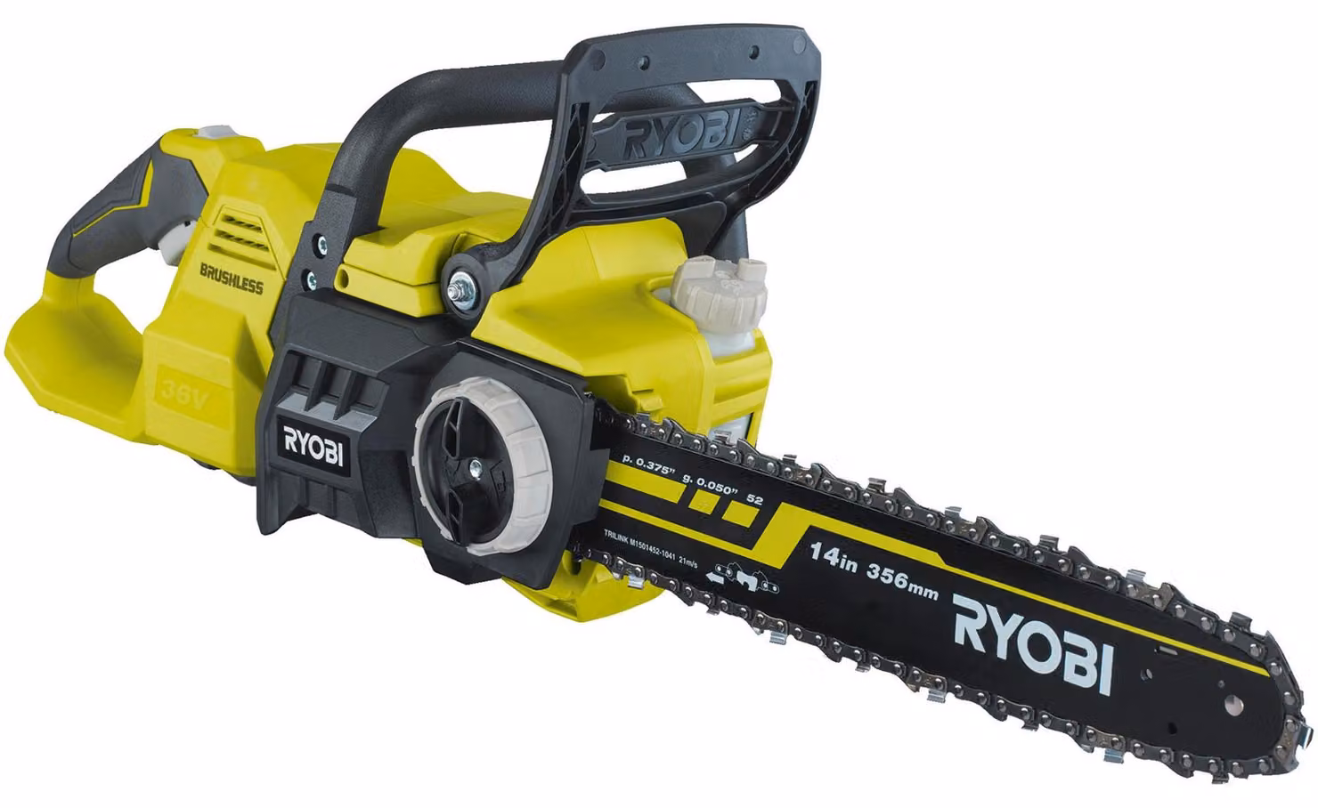 RYOBI - 36V MAXPOWER Chainsaw - Brushless - 35 cm guide bar - 21 m/s - tool-free tensioner - without battery or charger - RY36CSX35A-0