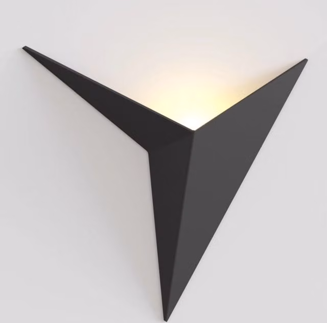 Lampada da parete e da soffitto Ceiling & Wall in metallo nero GIORDANOSHOP