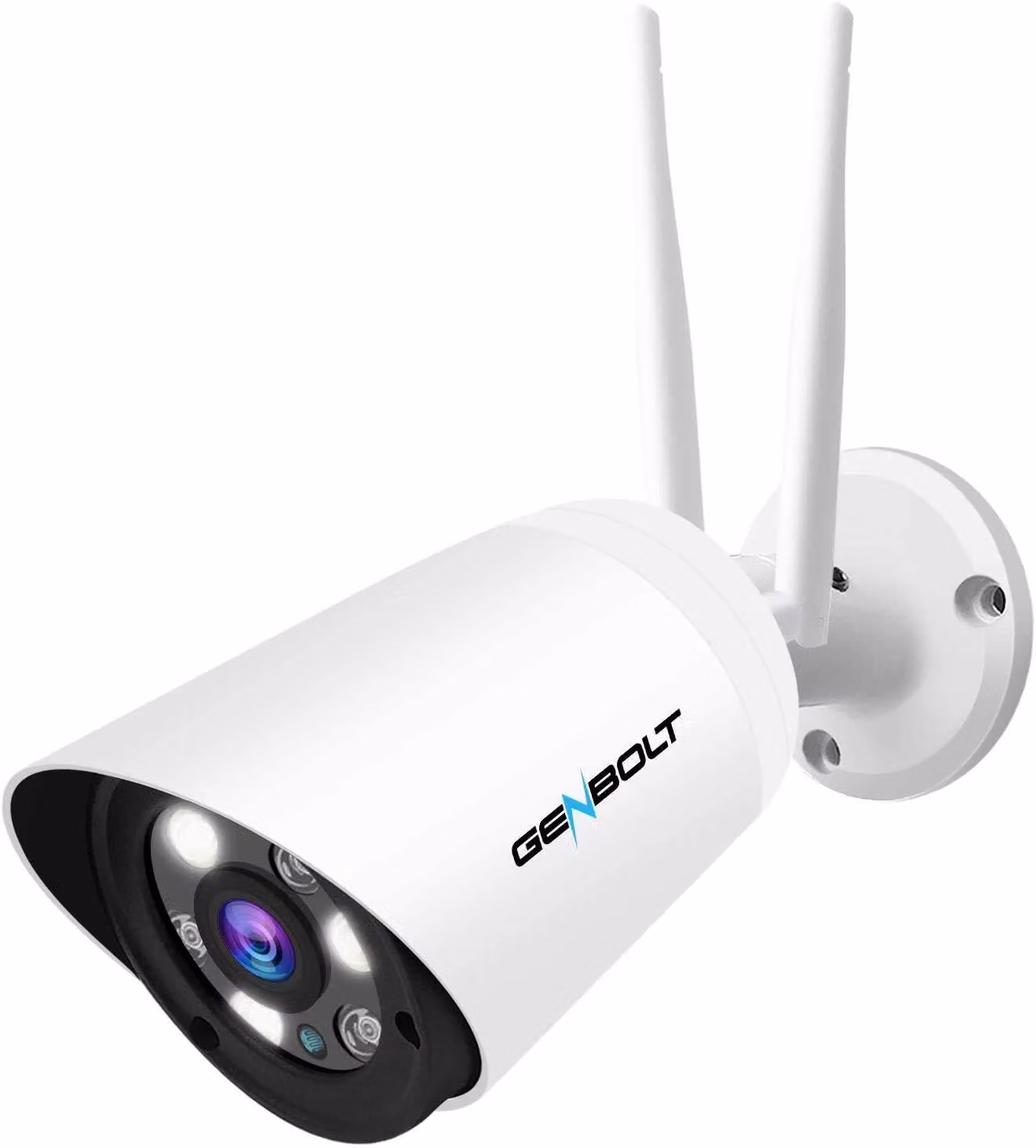 Telecamera di sicurezza wireless per esterni, 1080P, WiFi, PoE - Angolo di visione di 110° - Sensore CMOS da 4 MP