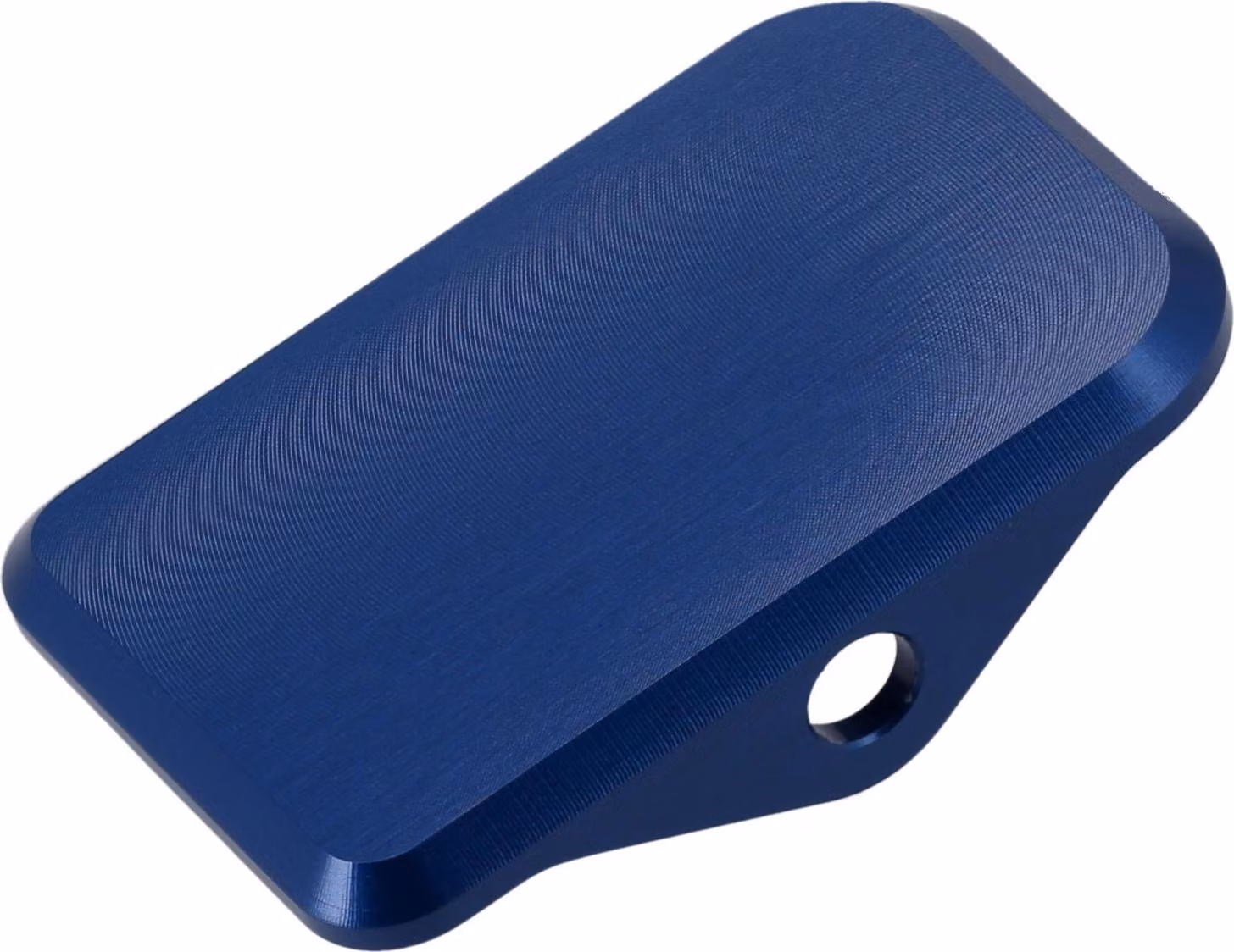 CNC Blind Coprisetting Pull Back Alluminio, blu anodizzato - per Simson S51, S70, S53, S83, SR50, SR80
