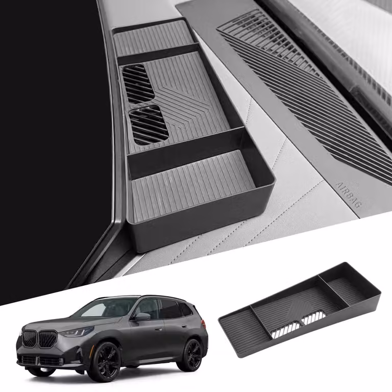 Organizzatore per lo schermo centrale per BMW X3 G45, modelli 2025 e 2026, da 14,9 pollici, per la console centrale, realizzato in plastica
