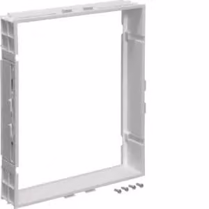 Cornice di protezione, universale, per pannello porta contatori da 300 mm
