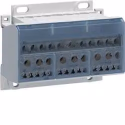 Blocco di distribuzione In=100A 4P 20kA Hager KJ02E