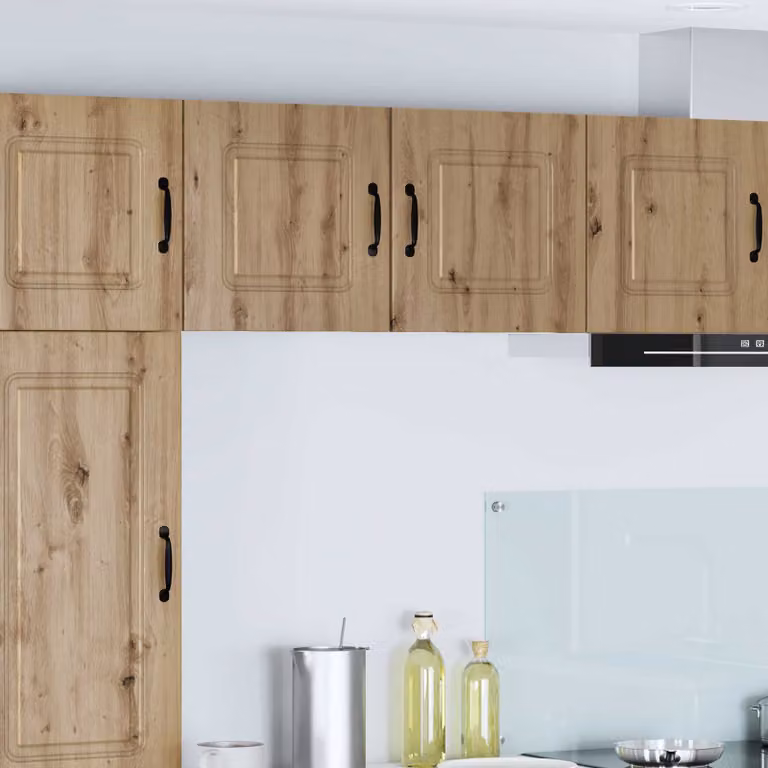 Set di 2 ante per pensile cucina vidaXL Kalmar in legno rovere marrone L/P/H: 40 x 31 x 40 cm