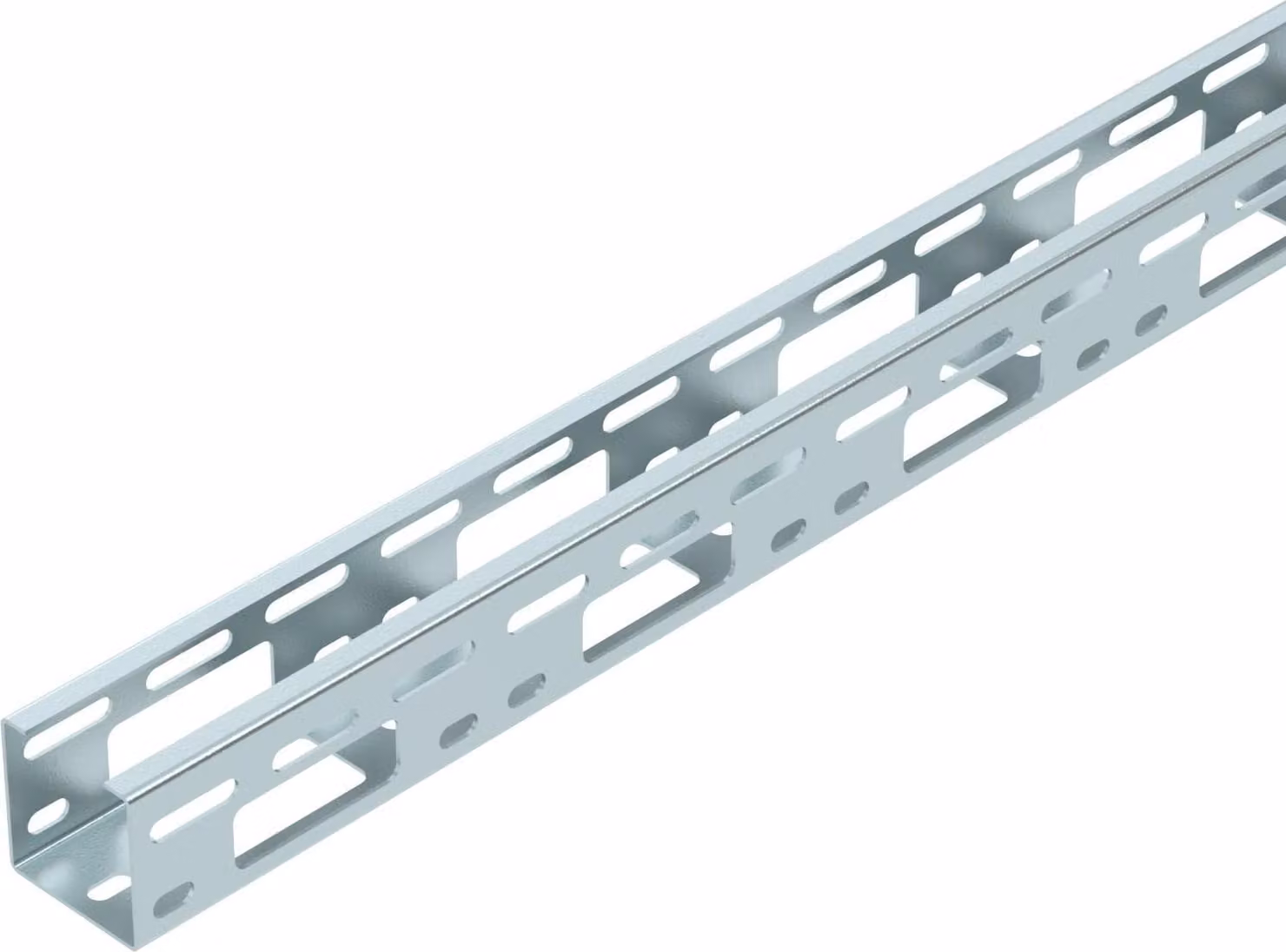 3 metri AZ canale piccolo 50x50mm - Presa cavo 50x50mm AZK 050 FS