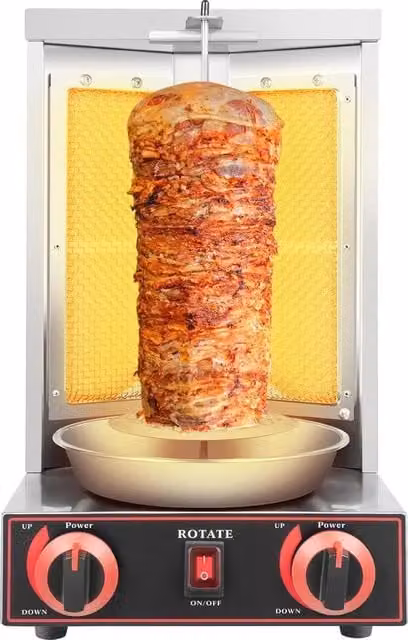 Griglia a Kebab - Griglia verticale multifunzione