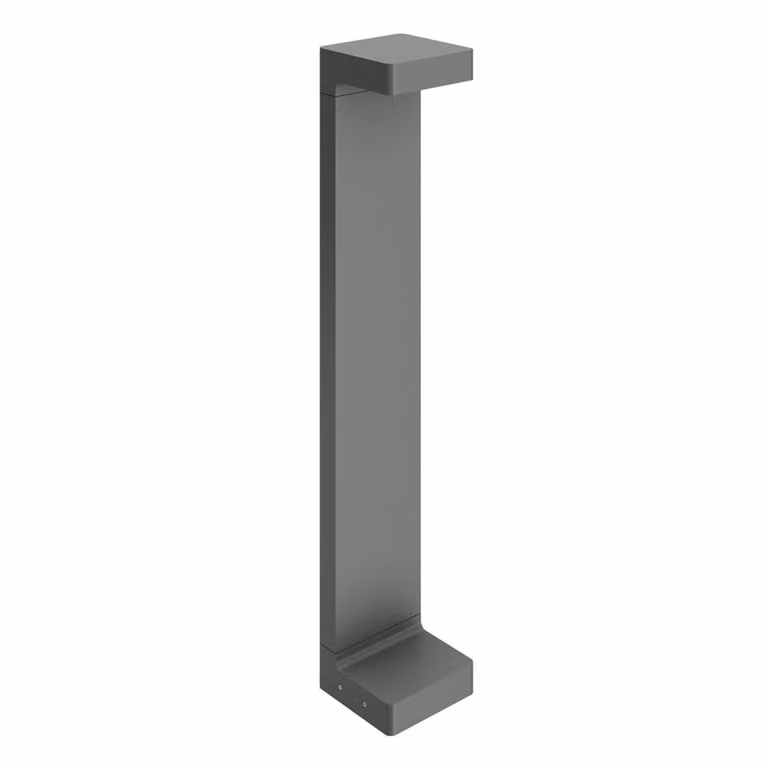 Flos Architectural Lampioncino da giardino Casting C 150, Nero, Alluminio, Moderno, Lampada LED da esterni