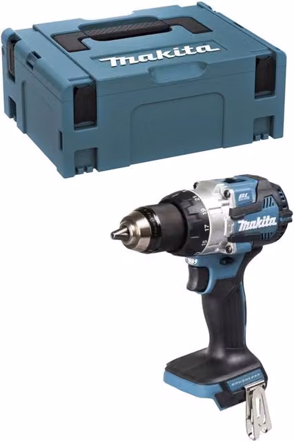Trapano Avvitatore Makita DDF489ZJ Solo corpo con sistema MAKPAC 2