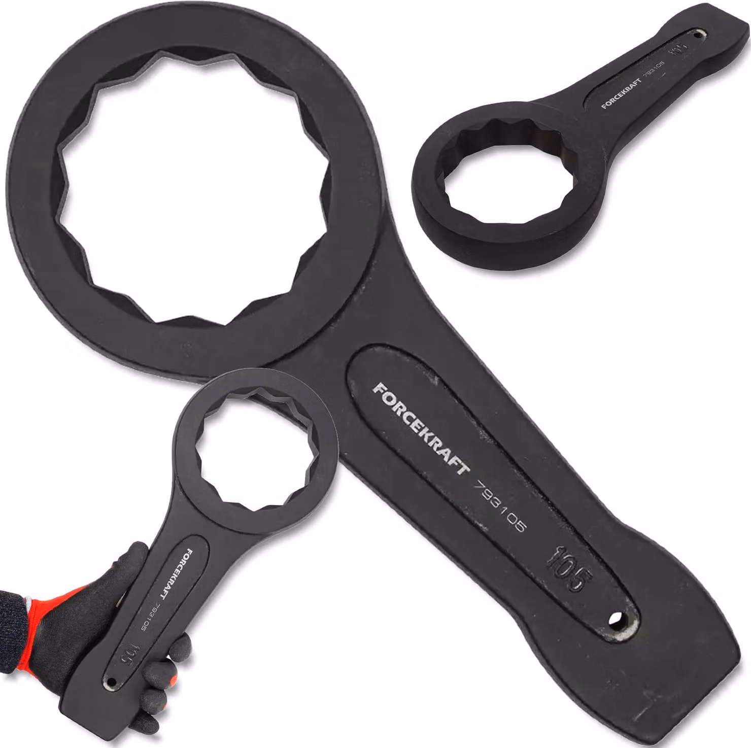 FORCEKRAFT 105 mm Avvitatore industriale Cr-Mo