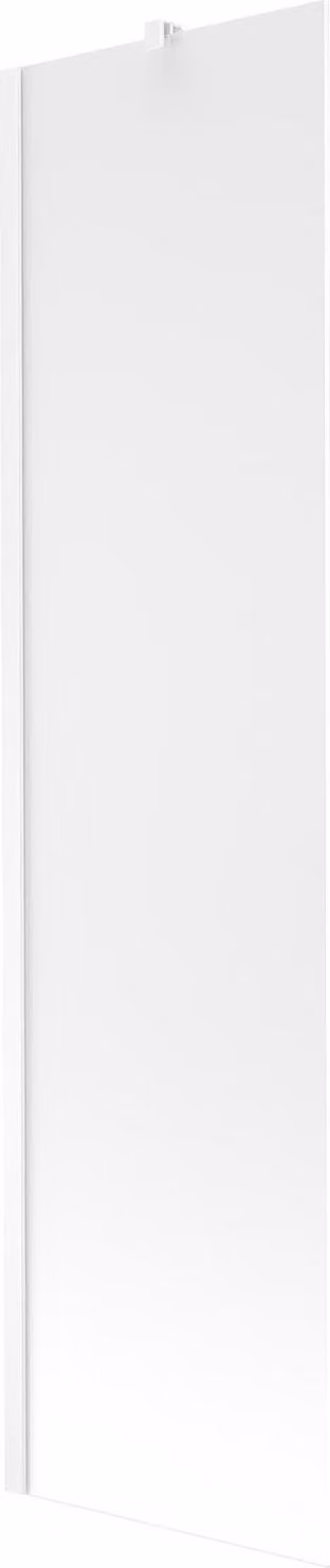 Mexen Next paratia da bagno 1 anta 50 x 150 cm, smerigliato, bianco - 895-050-000-00-30-20