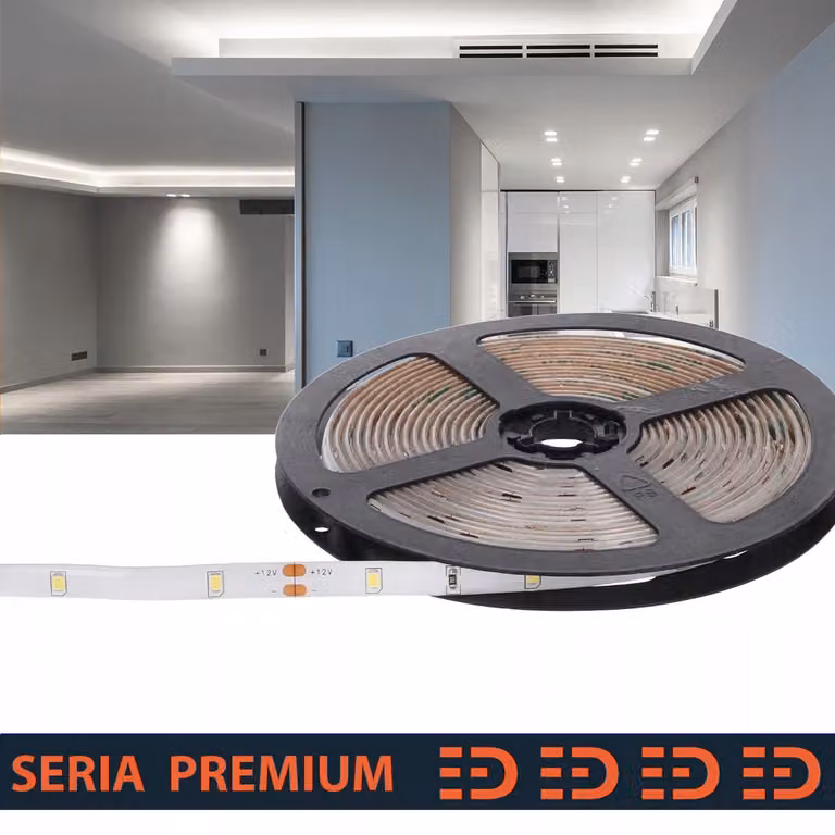 Striscia LED Prescot, luce bianca fredda, sigillata, 12V, 5 metri