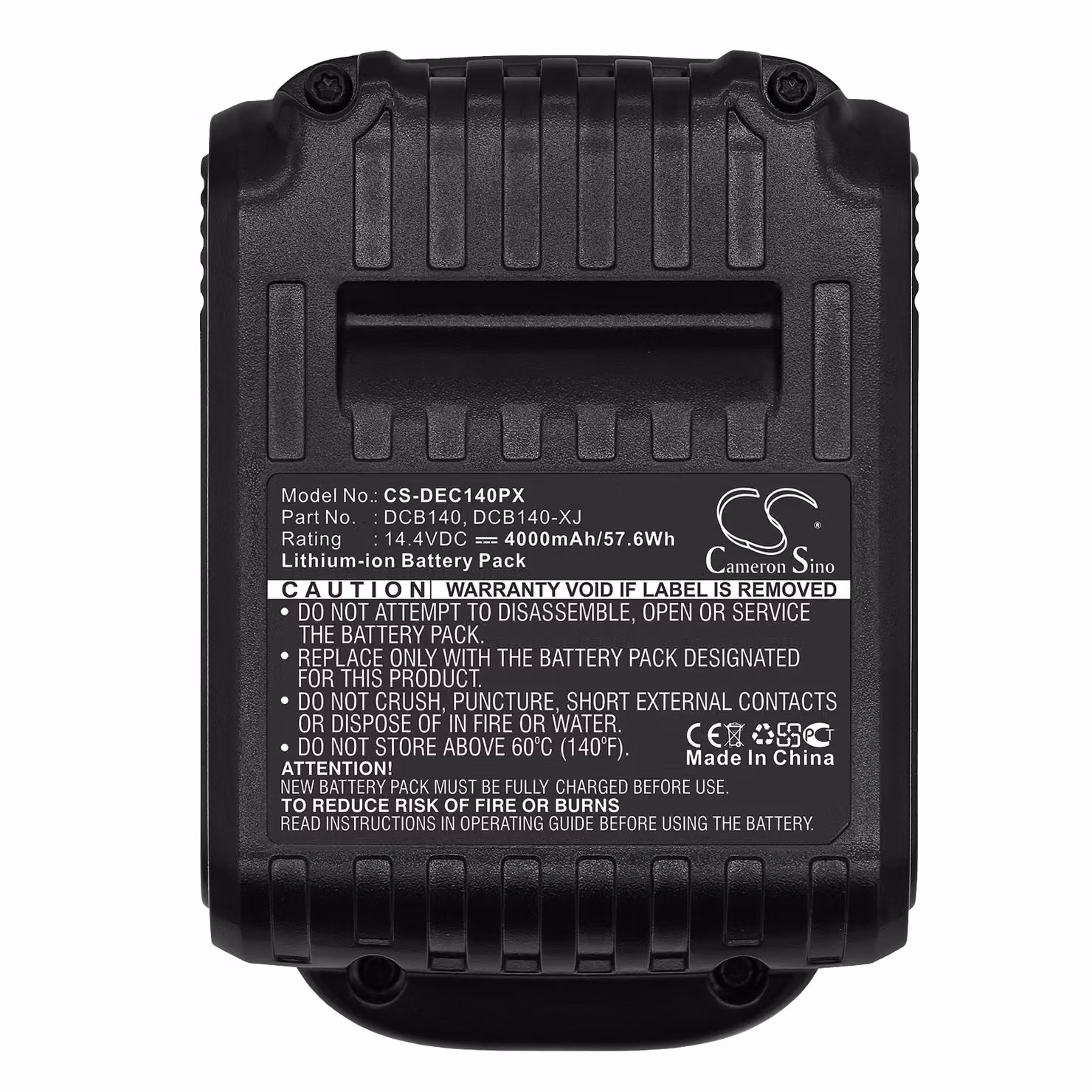TECHTEK Batteria compatibile con [DeWalt] DCB090, DCD720, DCD720C1, DCD720N, DCD730, DCD730C, DCD730C2, DCD730L, DCD730L2, DCD730M2, DCD731, DCD732,