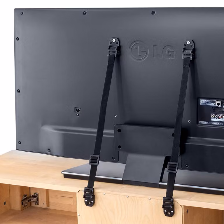 Cinghie di sicurezza per TV e mobili, set di 4 pezzi