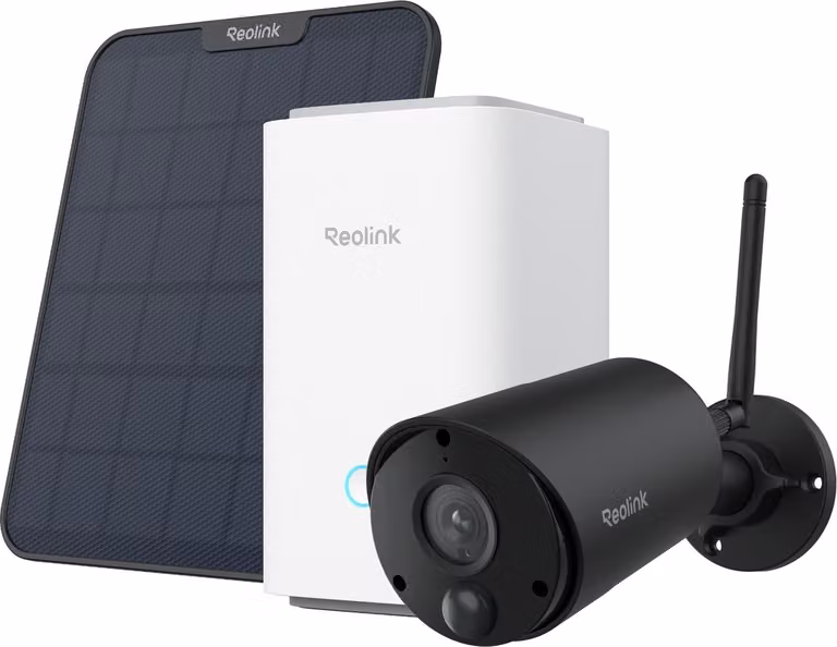 Reolink Hub 1 + Argus Serie B320-B + Pannello solare