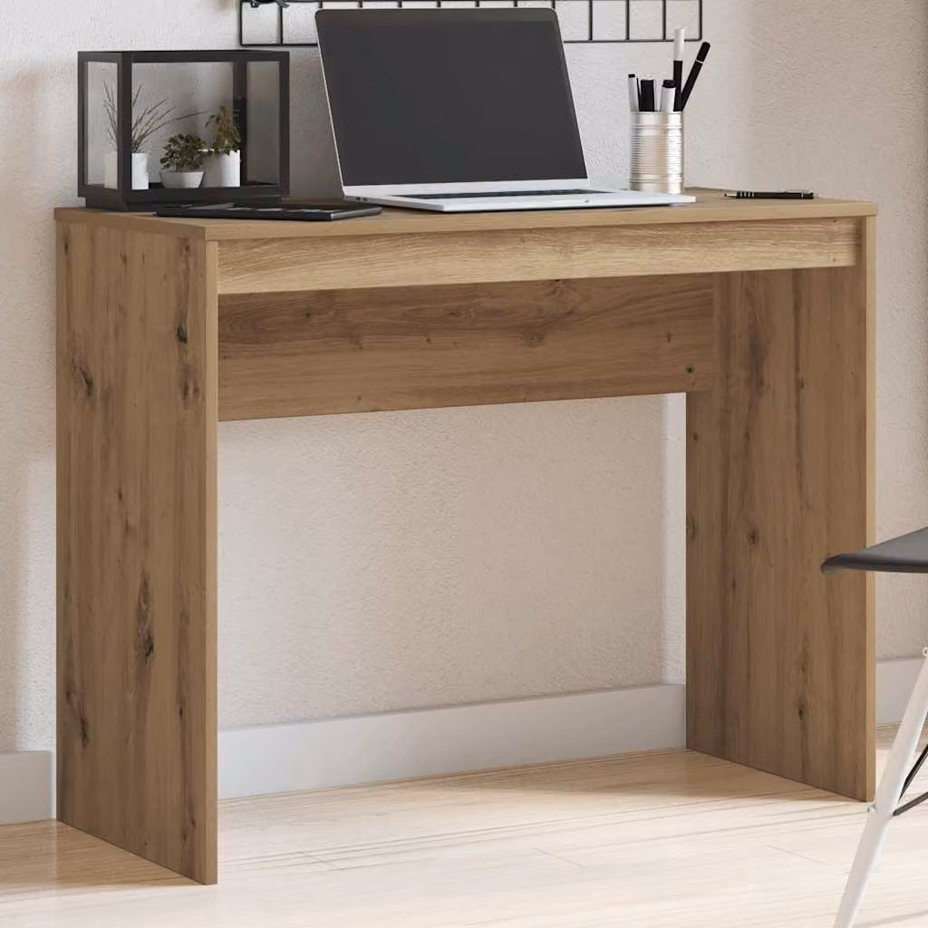 Maison Exclusive - Scrivania in rovere artigianale 90x40x72 cm Materiale ligneo