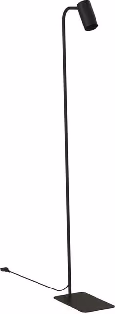 Lampada da terra LED Nowodvorski Lighting MONO 7707 nera in metallo