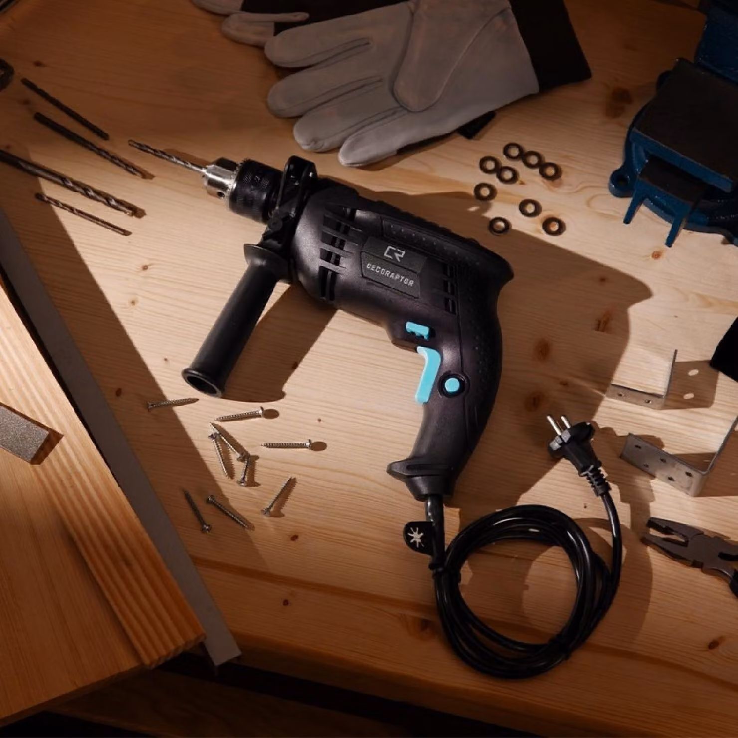 CECOTEC 70032 - trapano elettrico a percussione CecoRaptor Impact Drill