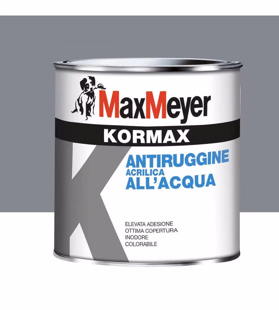 Antiruggine Kormax Grigio Lt 0,75