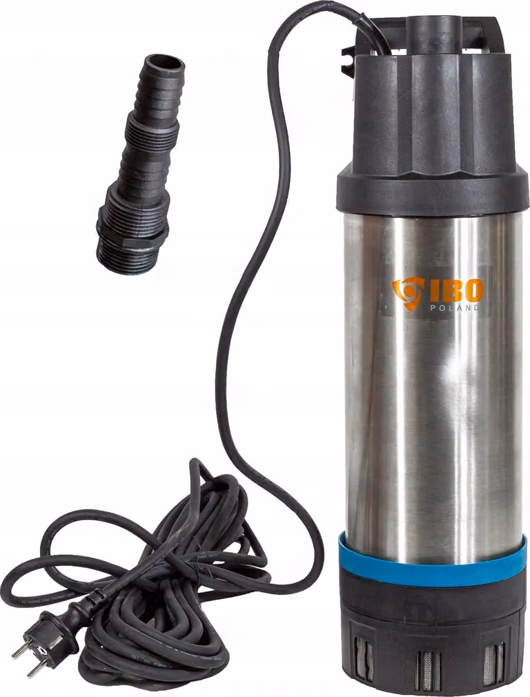 IBO | Pompa Sommersa Rainer 1200 - Acciaio Inossidabile - Automatica - Per Acqua Piovana E Irrigazione