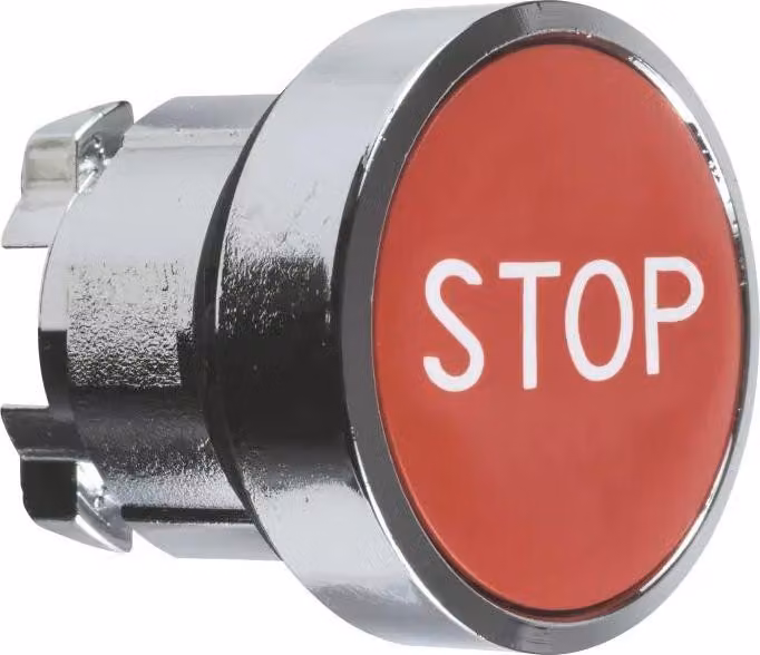 Pulsante - Controllore a pulsante rosso IP66 ZB4BA434