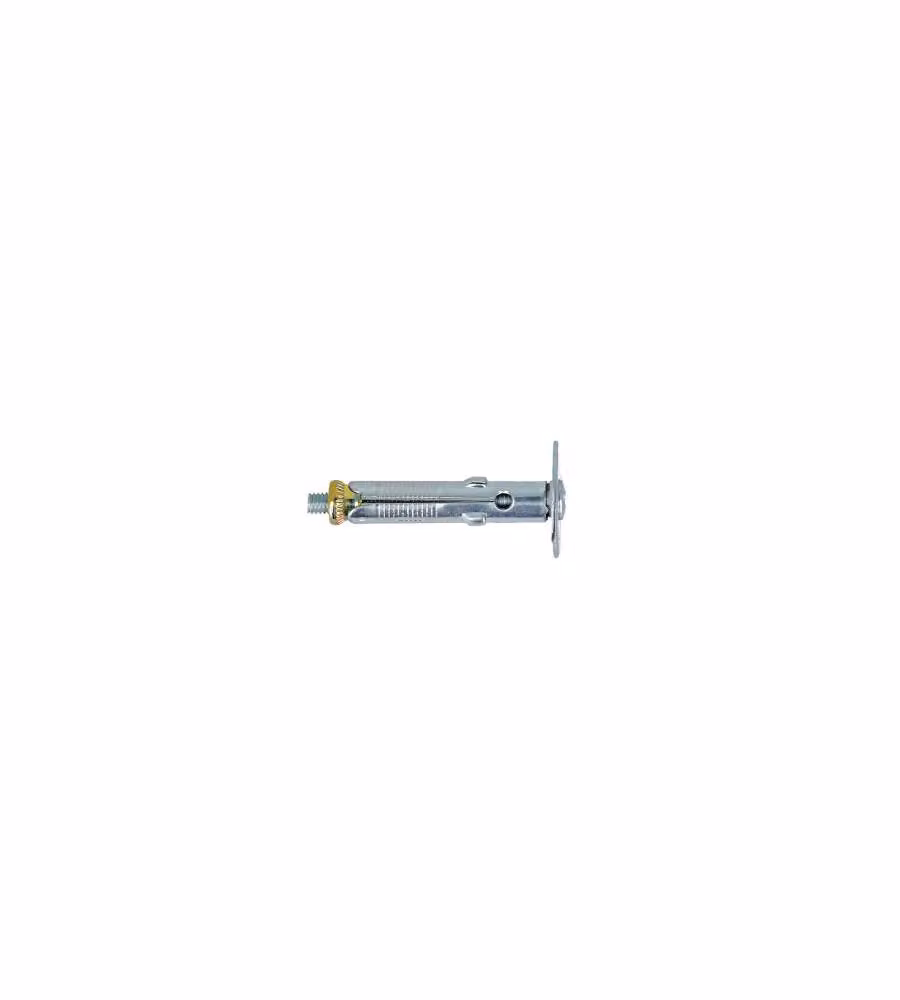 Mini tasselli in acciaio Diam. 6 x 25 con vite premontata e rondella 10 pz.