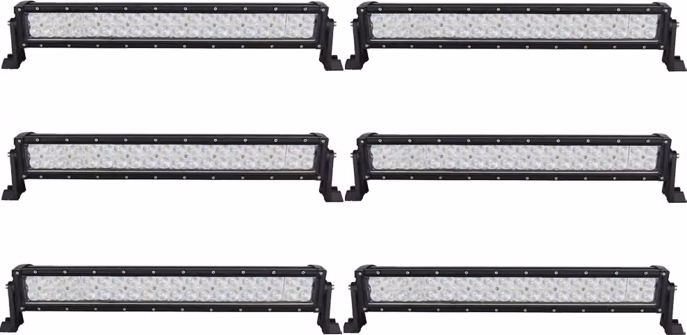 Greenmigo 6X 120W LED luce di lavoro bianco 12V 24V riflettore riflettore luce di lavoro bar faro luce di lavoro offroad luce di lavoro per trattore