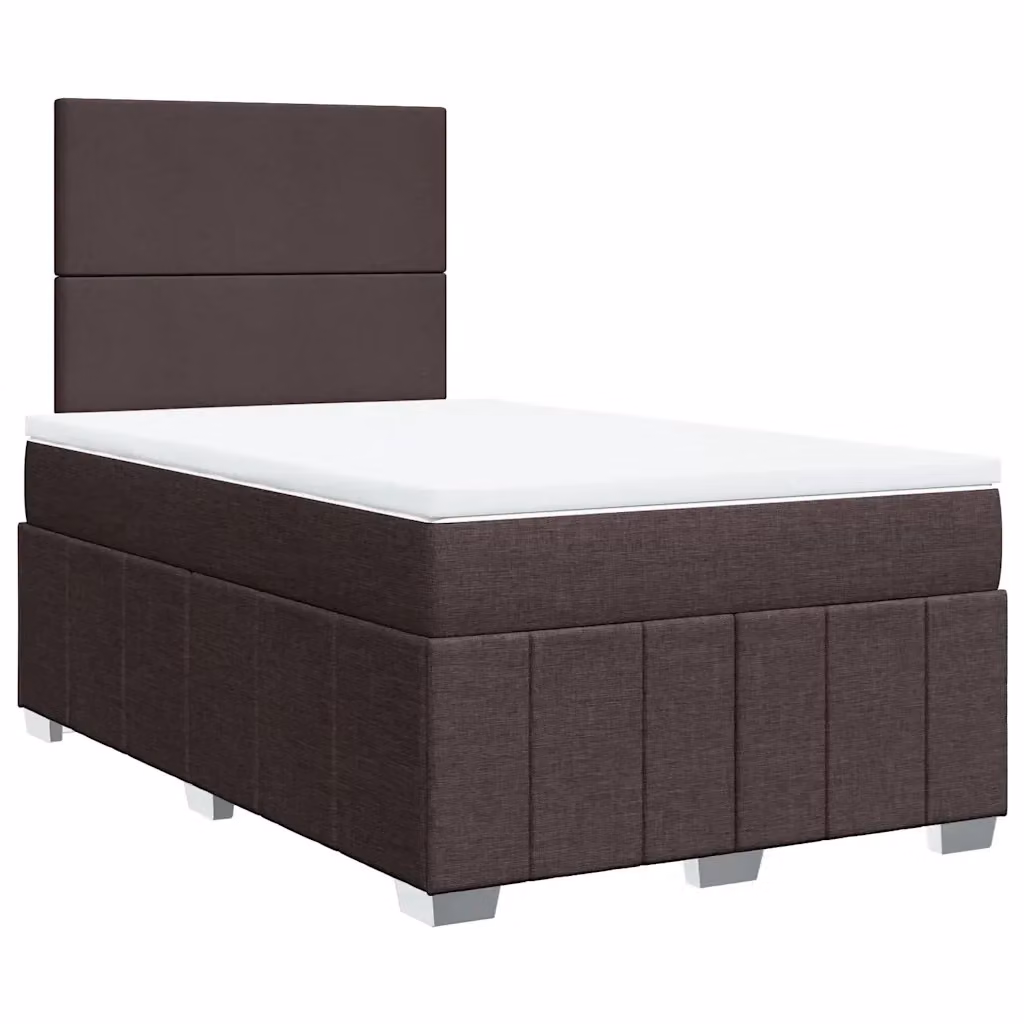 Letto Ibrido con Giroletto a Molle e Materasso vidaXL, Marrone e Bianco, L/P/H: 120 x 190 x 150,5 cm – 2