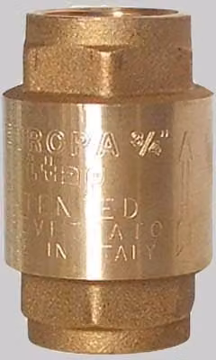 Valvola Europa Itap in bronzo a innesto dritto 2 1/2"