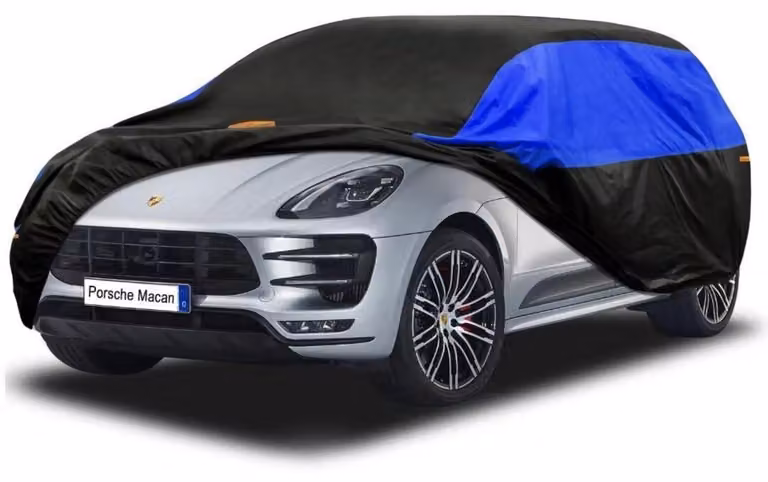 Copertura impermeabile e traspirante per auto, adatta a Porsche Macan (2014-2024), disponibile nei colori nero e blu