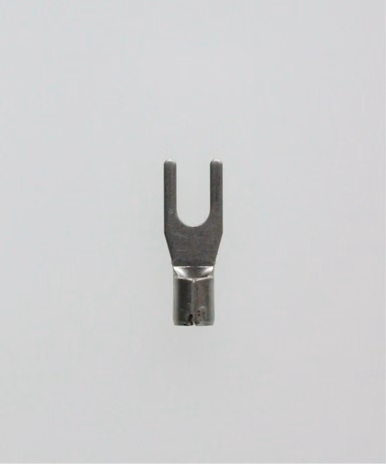 Capocorda a forcella DIN 46234 non isolato, sezione 1,5 mm² - 2,5 mm² - 1 pezzo