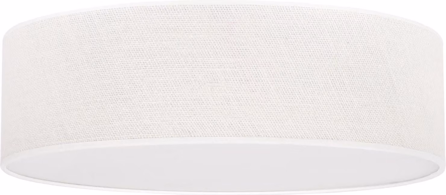 Lampada da soffitto Juta Plexi bianco 50cm E27