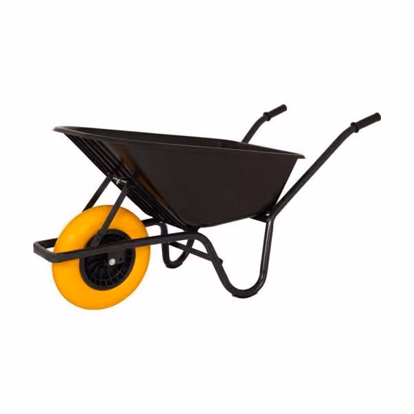 Carriola in plastica nera Contenitore da 85 litri HQ Anti-Lek