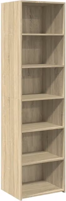 Credenza | Madia | Buffet da pranzo | Armadio da pranzo Rovere Sonoma 50x41x185 in Legno Multistrato