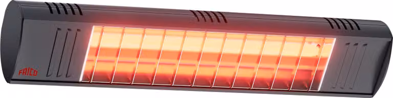 Riscaldatore a infrarossi Term Short IP44 1500 Watt antracite