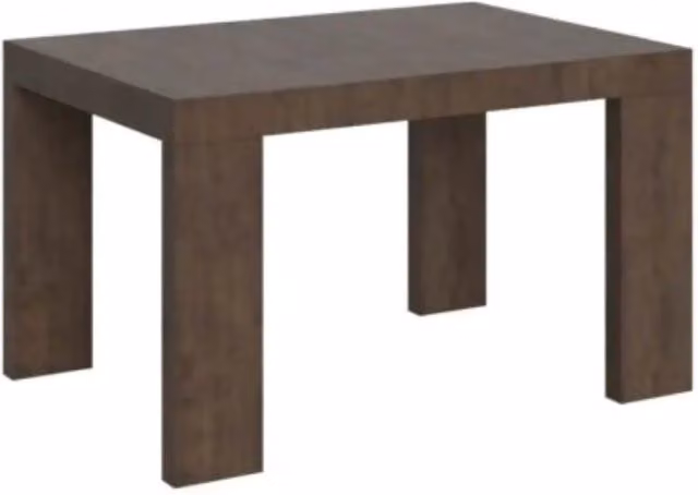 Tavolo allungabile 120/224x90 cm Roxell colore noce