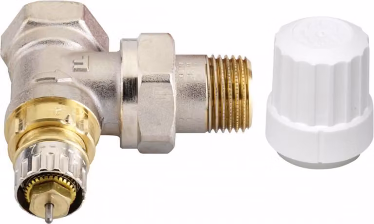 Corpo valvola termostatica Danfoss RA-n 10 1/2" x 12mm, per regolazione del riscaldamento con preimpostazione - Danfoss