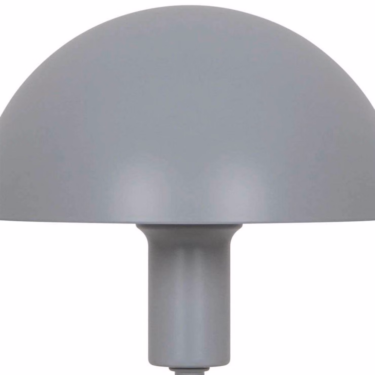Nordlux Lampada da tavolo Ellen mini, Alluminio / Grigio / Zincato, Soggiorno / Sala da pranzo, Metallo, Scandinavo, Lampada da tavolo