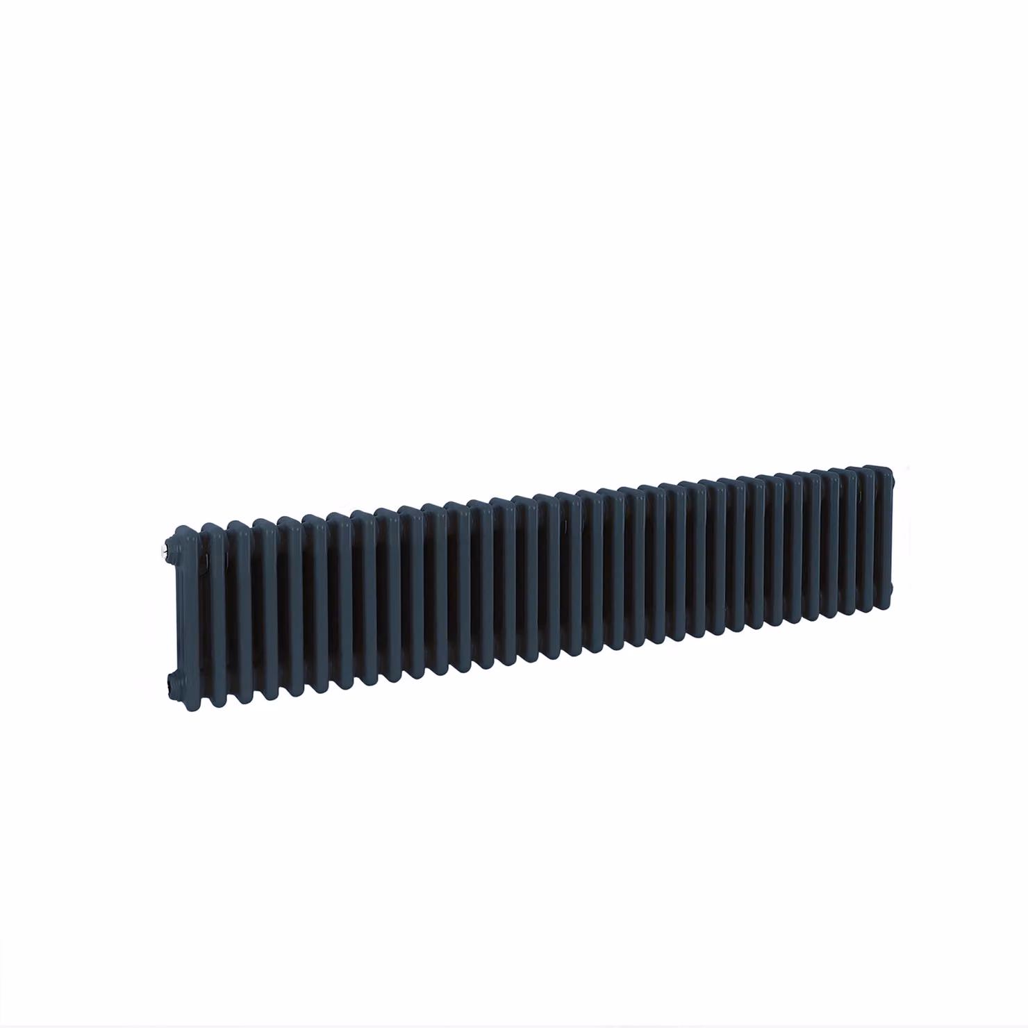 Radiatore Orizzontale a Colonne (2 Colonne) 300mm x 1505mm - Blu (Deep Sea Blu) - Regent