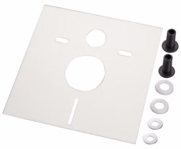 HAAS OHA Kit di isolamento acustico Quadro Premium DB 28 per WC a muro e bidet, 39 x 42,6 cm