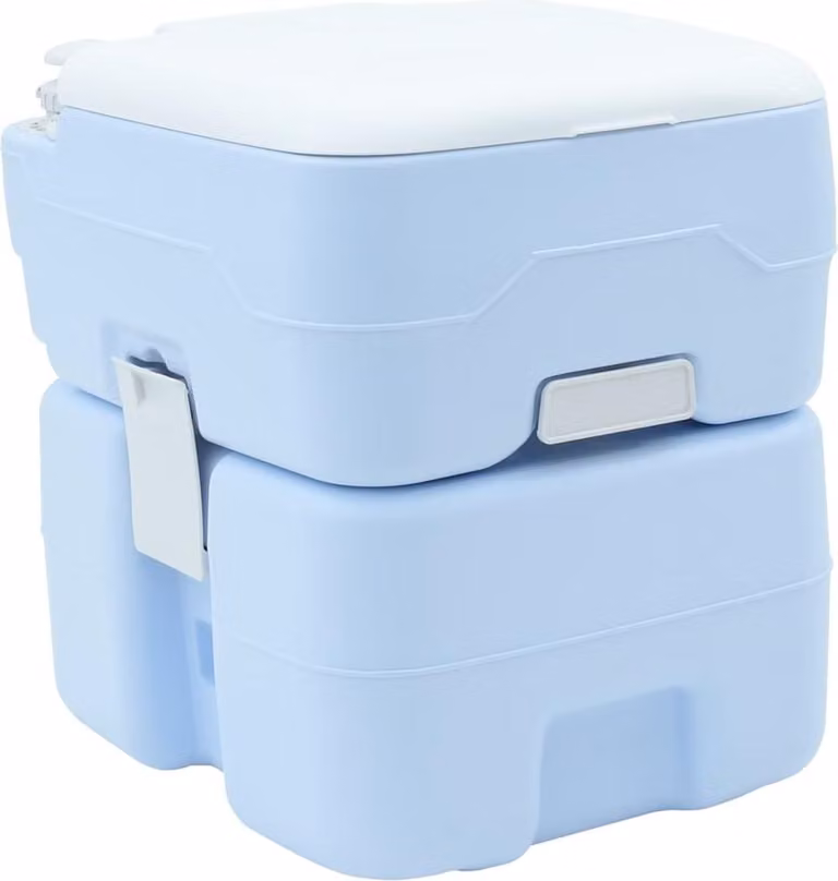 Toilette da Campeggio Blu 41,5 x 36,5 x 42 cm