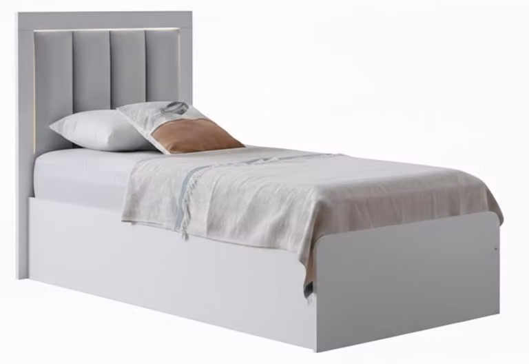 Letto elegante dal design moderno, per un riposo confortevole