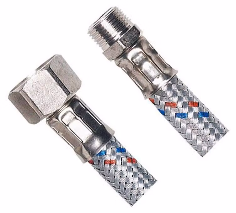 Tubo flessibile, acciaio inox FxM 3/8 "x3/8", 50cm