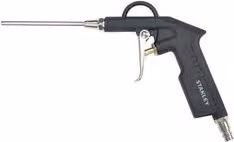 Pistola di soffiaggio per compressore con canna lunga Stanley colore nero 150026XSTN