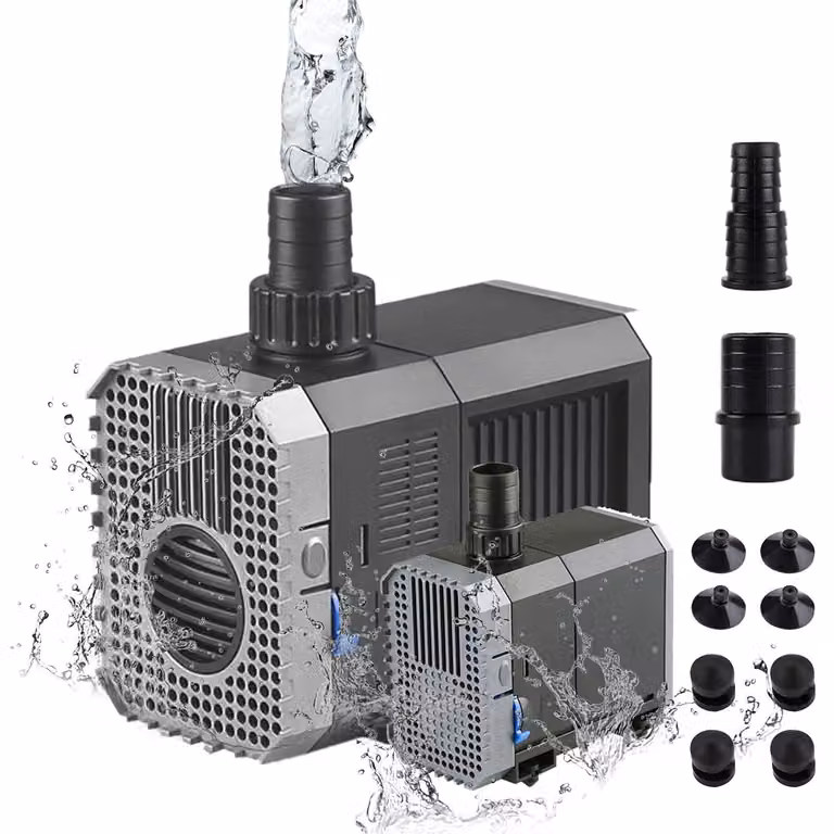 Pompa sommergibile da 500 litri/ora, 7 watt, pompa per stagni, pompa filtro per acquari e stagni