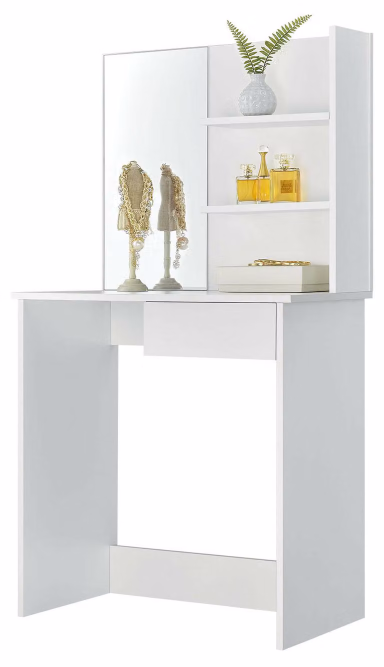 WC cosmetico moderno grandi mensole a specchio ModernHome