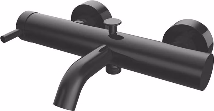Beitz & Walz Aqvadesign Rubinetto per vasca e lavabo A.P. / rotondo / nuovo / nero