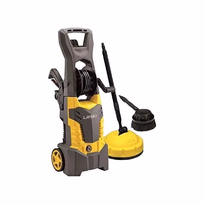 Lavor FURY EXTRA 135 Idropulitrice Elettrica da 135 bar, 420 l/h, 1800 W con Automatic Stop, colore Nero Grigio Giallo – 2